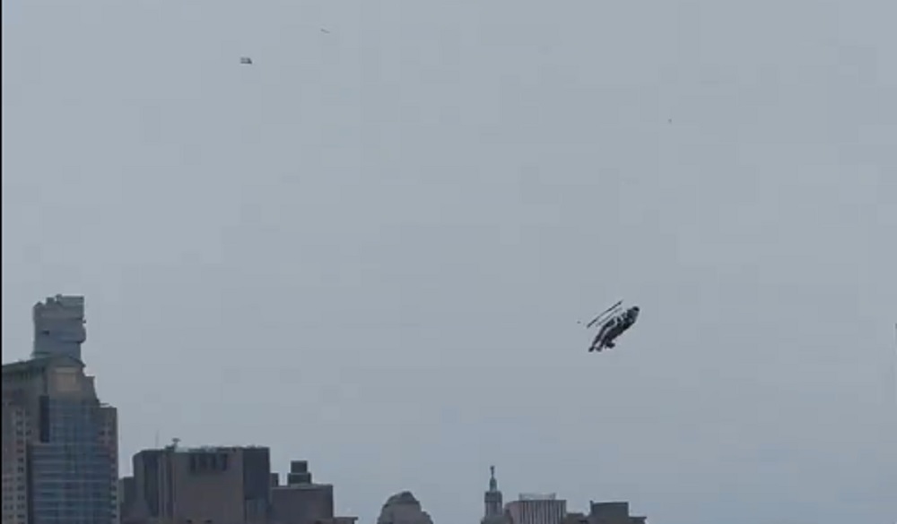 Queda de helicópetero