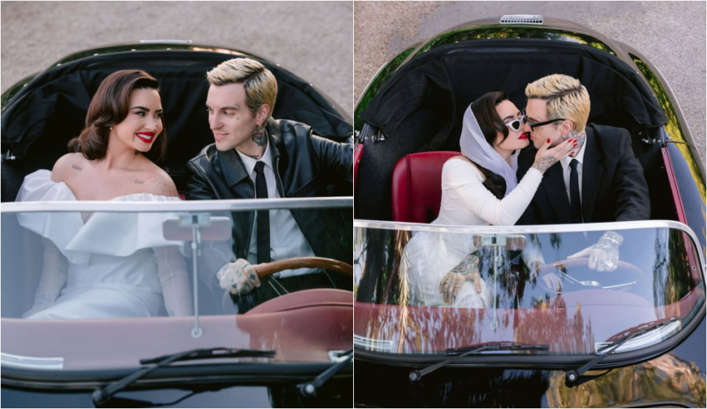 Demi Lovato e o cantor Jordan Lutes se casam nos EUA