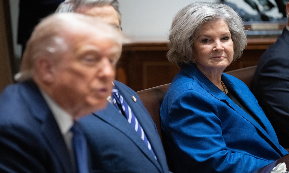 Susie Wiles e Trump