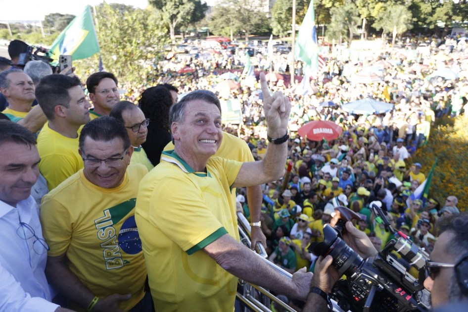 Bolsonaro ato Brasília