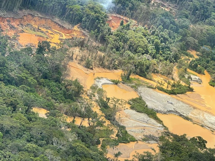 garimpo em terra indígena