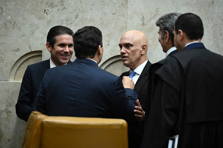 Moraes e presidentes legislativos