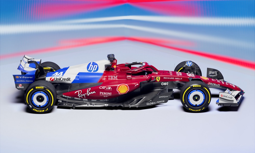 Ferrari lança nova pintura para o Grande Prêmio de Miami