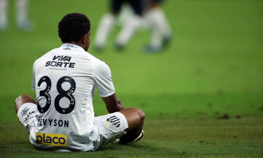 santos perde para o gremio