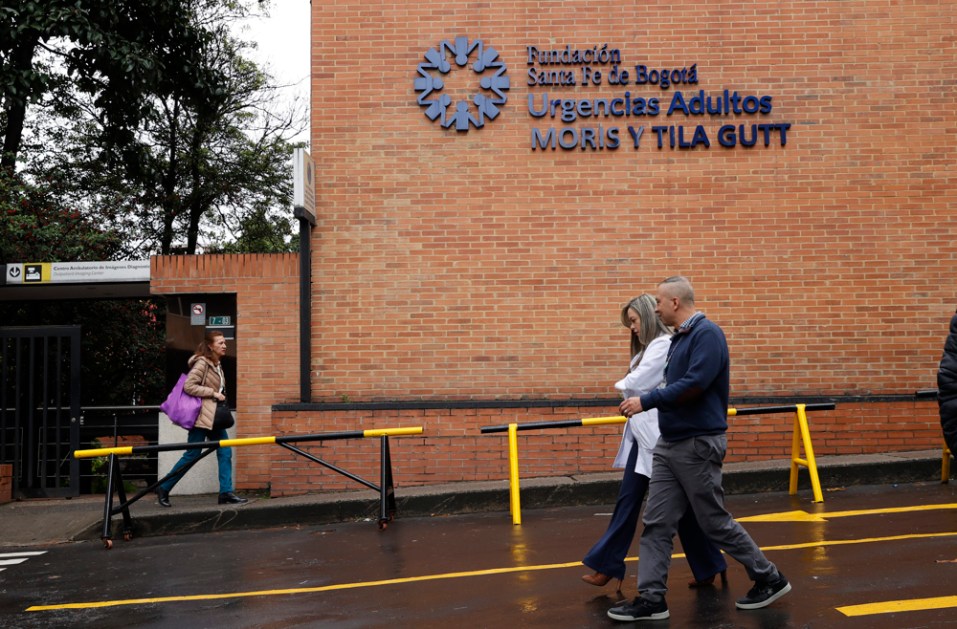 Hospital onde está internado Miguel Uribe