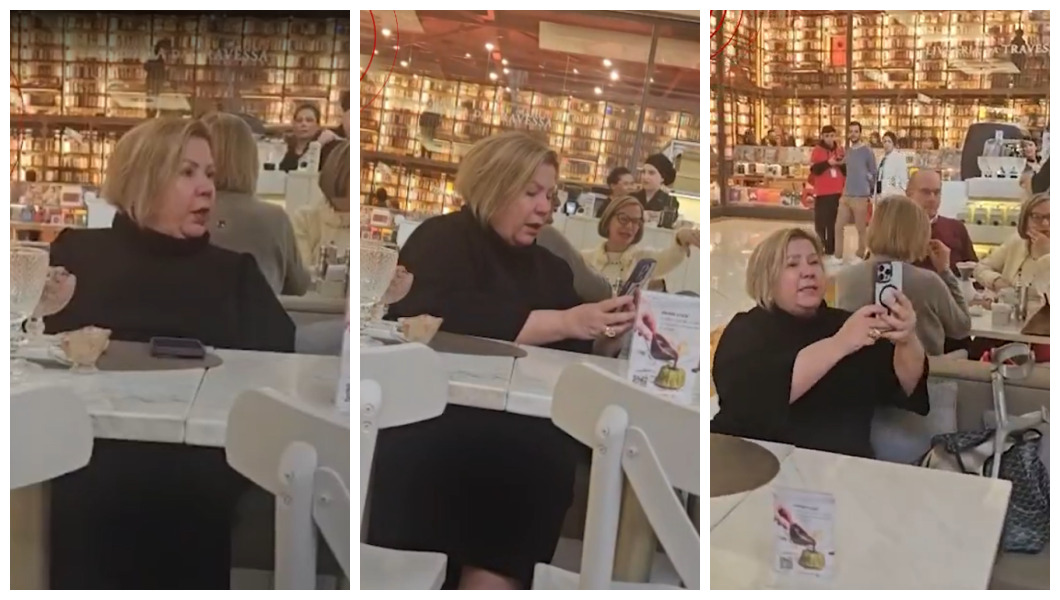Testemunhas filmaram a discussão em que a jornalista Adriana Catarina Ramos de Oliveira se envolveu no Shopping Iguatemi