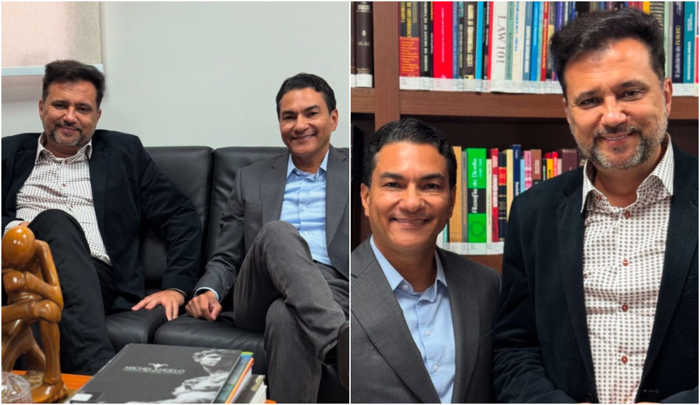 Geraldo Luís visita Marcos Pereira