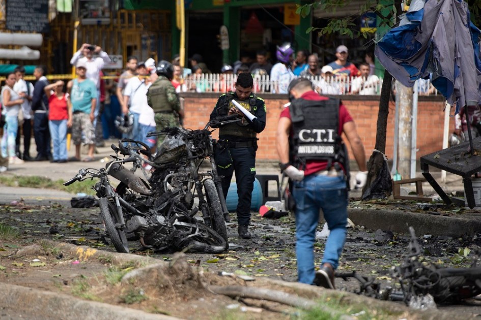 Atentado Colômbia