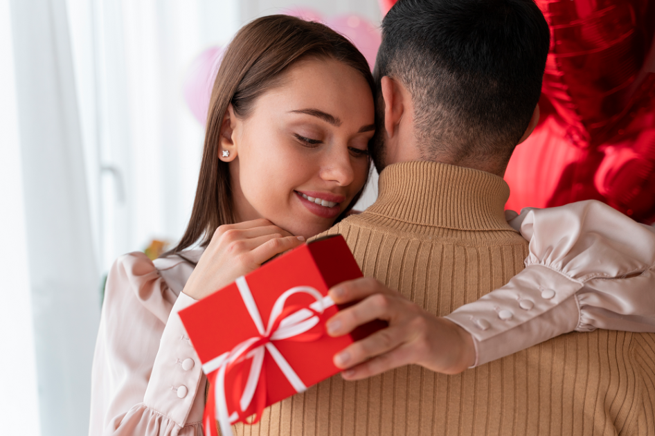 Casal celebra o Dia dos Namorados