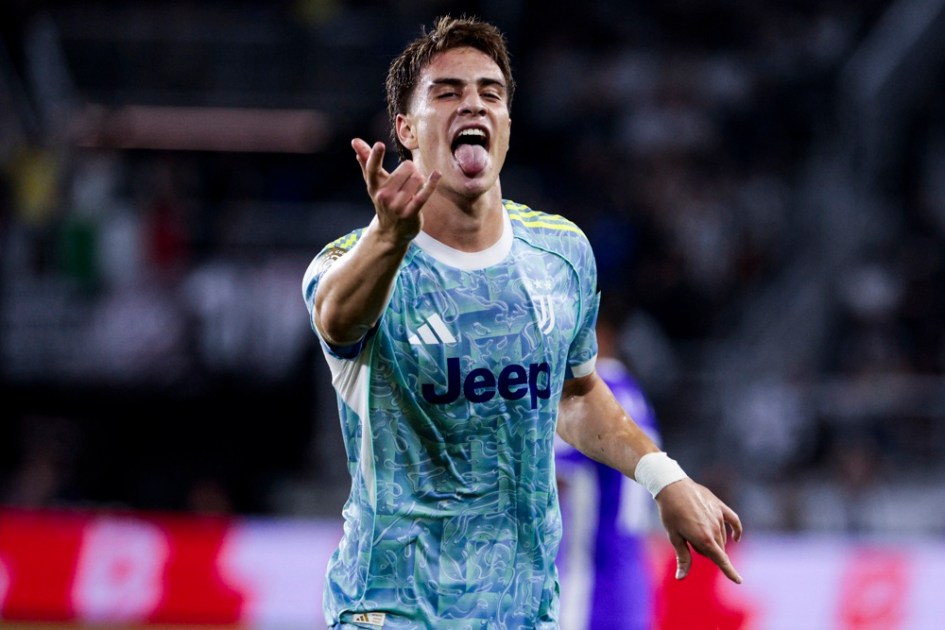 Yildiz, da Juventus, comemora após marcar um gol durante a partida entre Al Ain