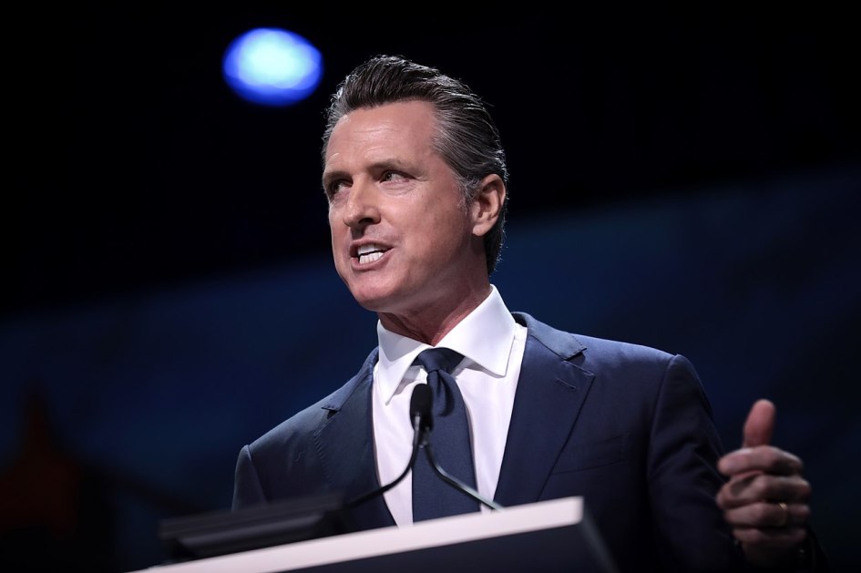 gavin newsom, governador da Califórnia