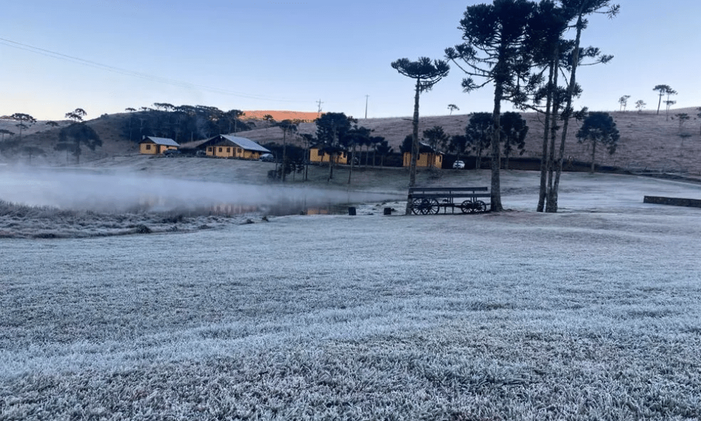 Rio Grande do Sul tem possibilidade de geada nesta segunda-feira