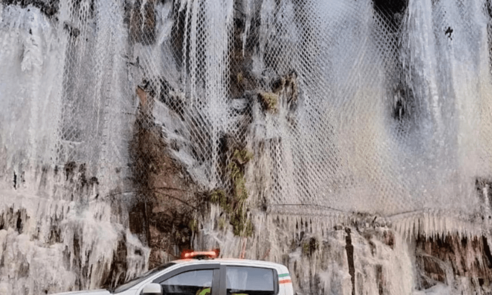 Santa Catarina registra -8 °C com estradas e ‘paredão’ congelados