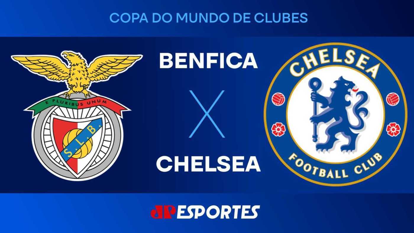 Benfica x Chelsea: Confira ao vivo a transmissão da Jovem Pan