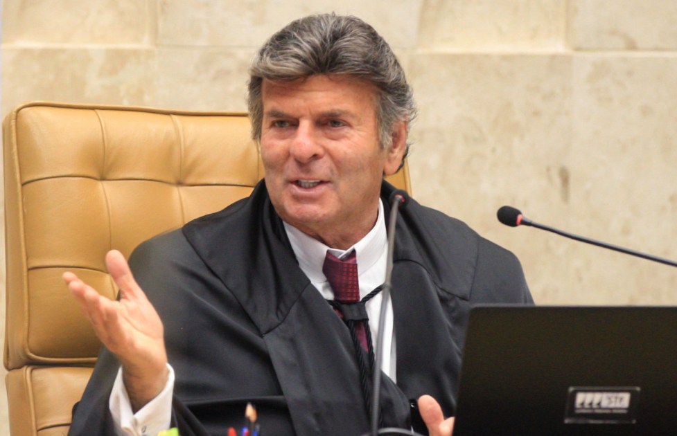 Ministro Luiz Fux preside sessão plenária do STF