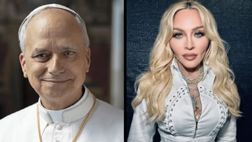 Madonna faz brincadeira com o pai após estudo mostrar que ela é prima do papa Leão XIV