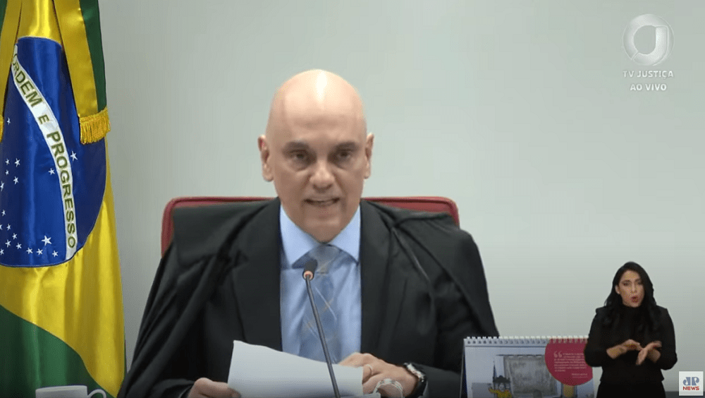 Alexandre de Moraes inicia a sessão para depoimentos de oito acusados na ação sobre suposta tentativa de golpe