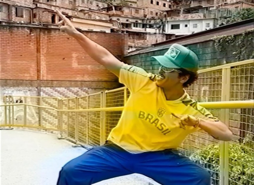 Clipe de "Bonde do Brunão" tem imagens da passagem de Bruno Mars pelo Brasil
