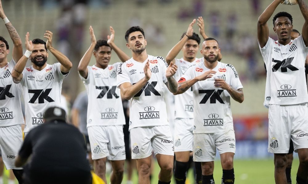 santos vence fortaleza