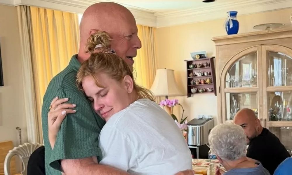 Tallulah Willis e Bruce Willis