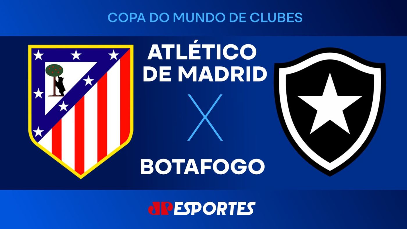 Atlético de Madrid x Botafogo: confira a transmissão da Jovem Pan ao vivo