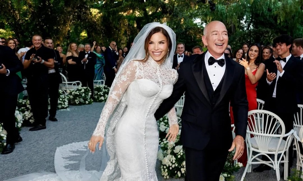 Lauren Sánchez e Jeff Bezos