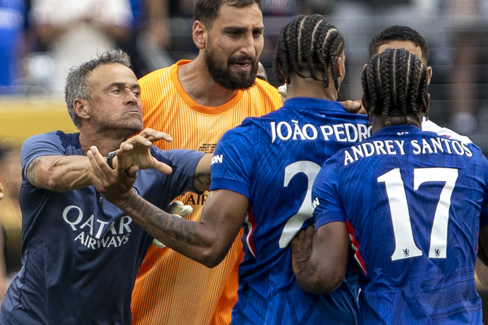 Luis Enrique admite agressão a João Pedro após final do Mundial, mas afirma que ‘quis evitar confusão’