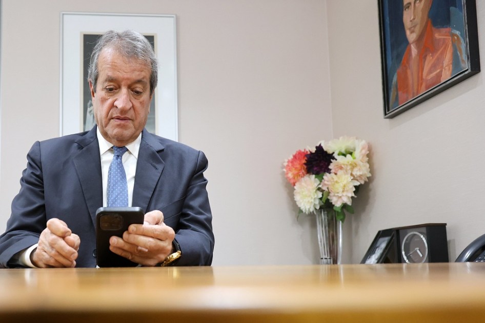 Presidente Nacional do PL, Valdemar Costa Neto, durante gravação do programa Valdemar Responde