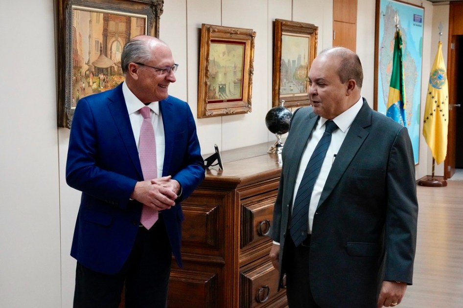 Geraldo Alckmin e Ibaneis Rocha