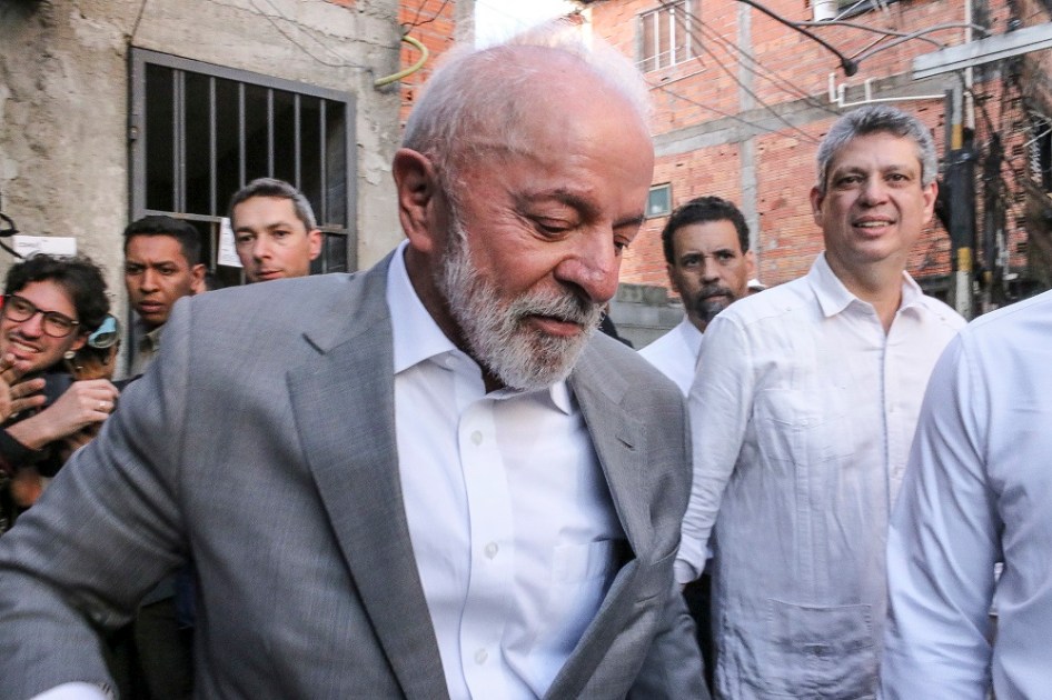 O presidente da República, Luiz Inácio Lula da Silva, participa da cerimônia de anúncio da Solução Habitacional para a Favela do Moinho