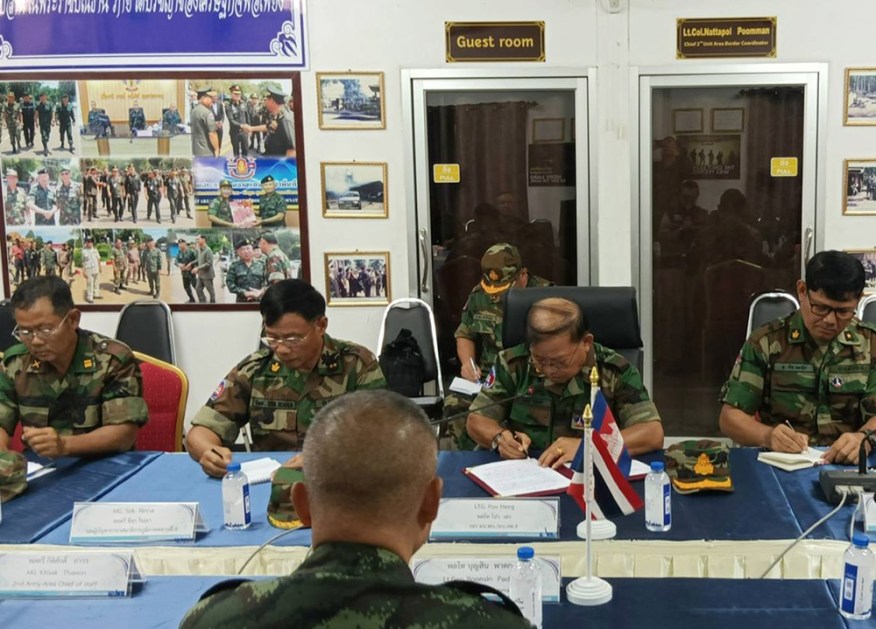 Conversas tailandia/camboja