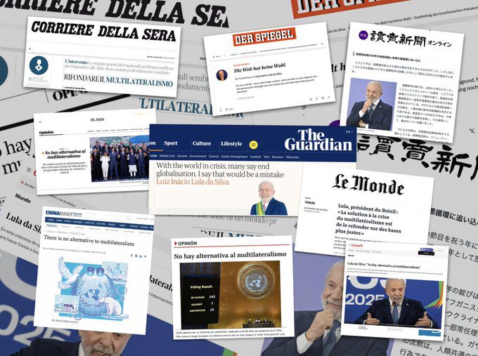 Lula escreve artigos para jornais estrangeiros
