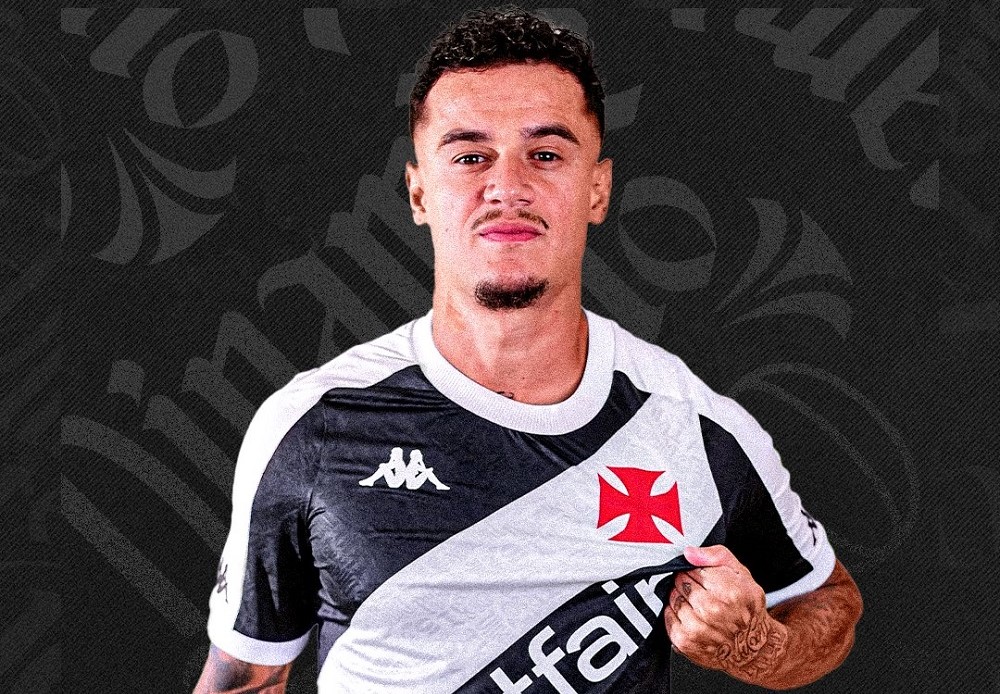 Coutinho rescinde com o Aston Villa e renova vínculo com o Vasco por um ano