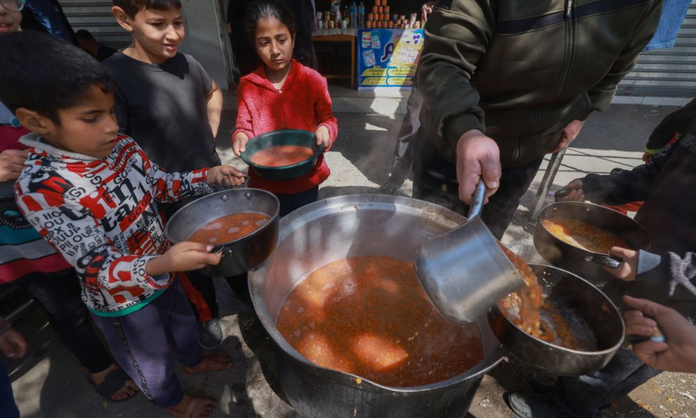 crianças em gaza
