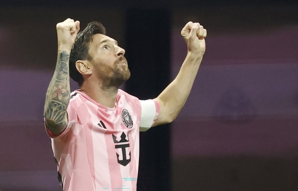 Messi omemora um gol nesta quinta-feira, durante partida do Mundial de Clubes entre Inter Miami e Porto