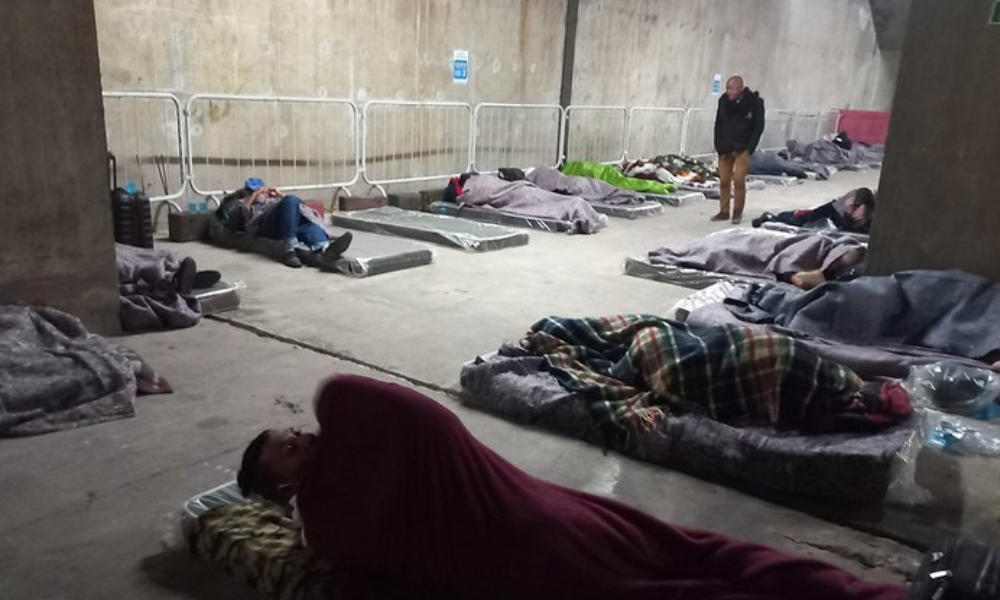 Estação Dom Pedro II servirá de acolhimento para pessoas em situação de rua