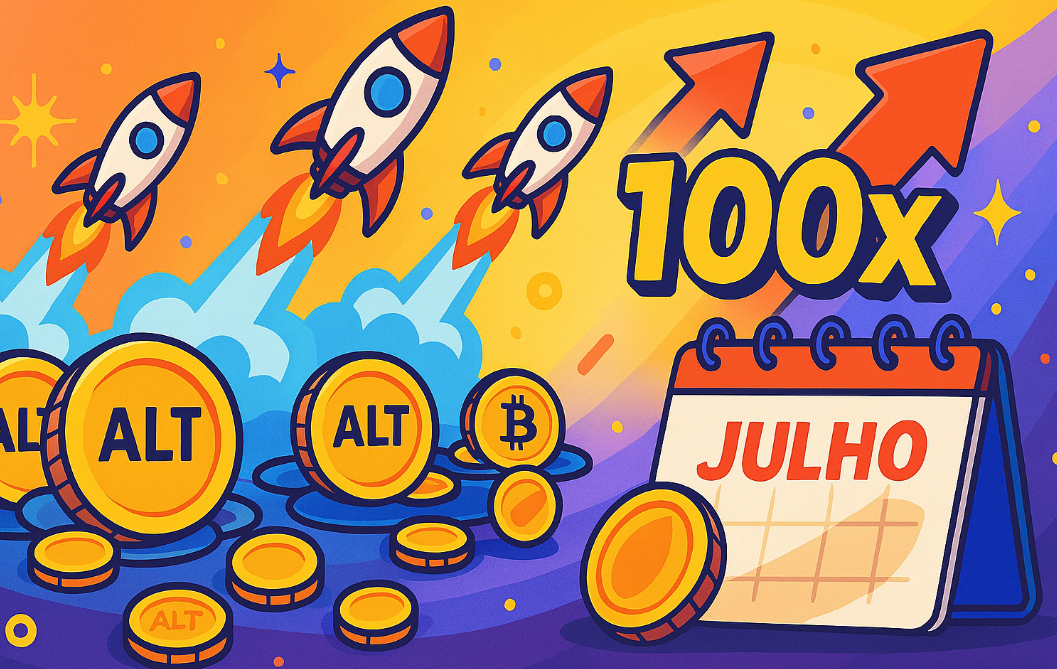 Potencial de 100x? Veja quais criptos baratas podem explodir em julho