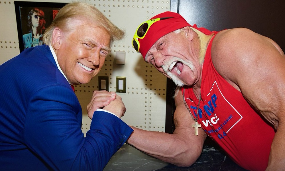 Trump e Hulk Hogan