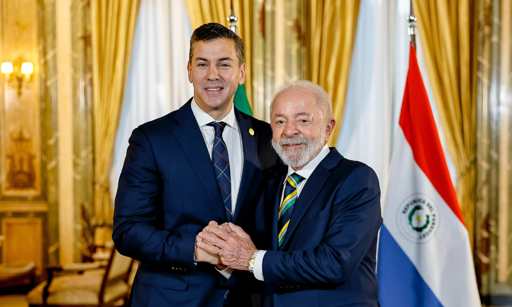 Encontro com o Presidente da República doParaguai, Santiago Peña. Presidente da República, Luiz Inácio Lula da Silva, durante encontro com o Presidente da República do Paraguai, Santiago Peña. Residência Oficial do Brasil, Buenos Aires, Argentina Foto: Ricardo Stuckert