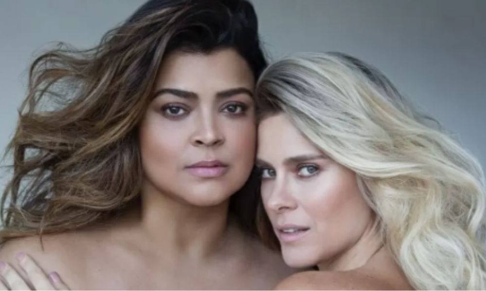 preta gil e Carol Dieckmmann