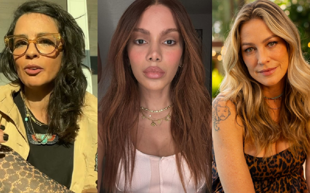Maria Ribeiro defende Anitta após procedimentos estéticos, e Luana Piovani debocha