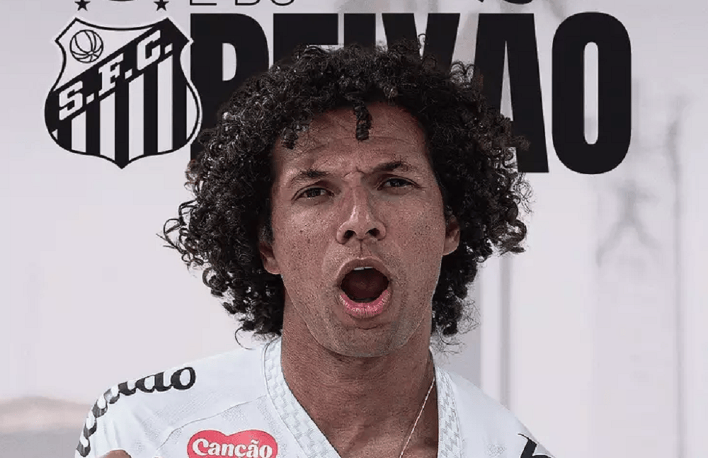 Santos reforça o meio-campo e oficializa a contratação do volante Willian Arão