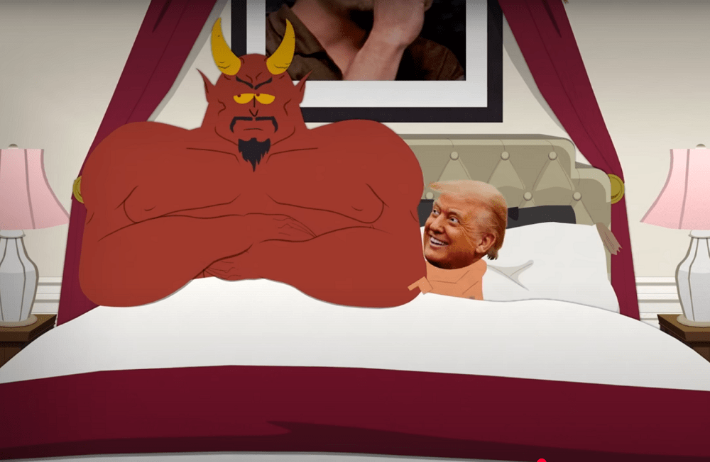 Trump nu, diabo na cama e IA: ‘South Park’ volta ao ar com polêmica e irrita a Casa Branca