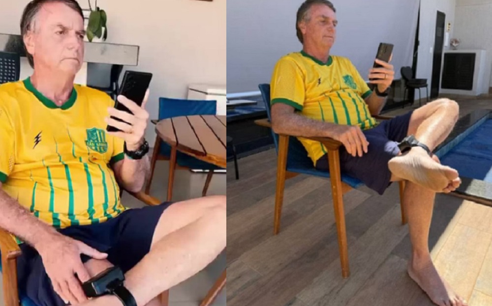 Prisão domiciliar é prorrogada no mês em que Bolsonaro completa um ano sob tornozeleira