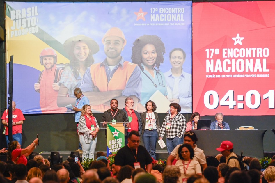 17º encontro nacional do Partido dos Trabalhadores
