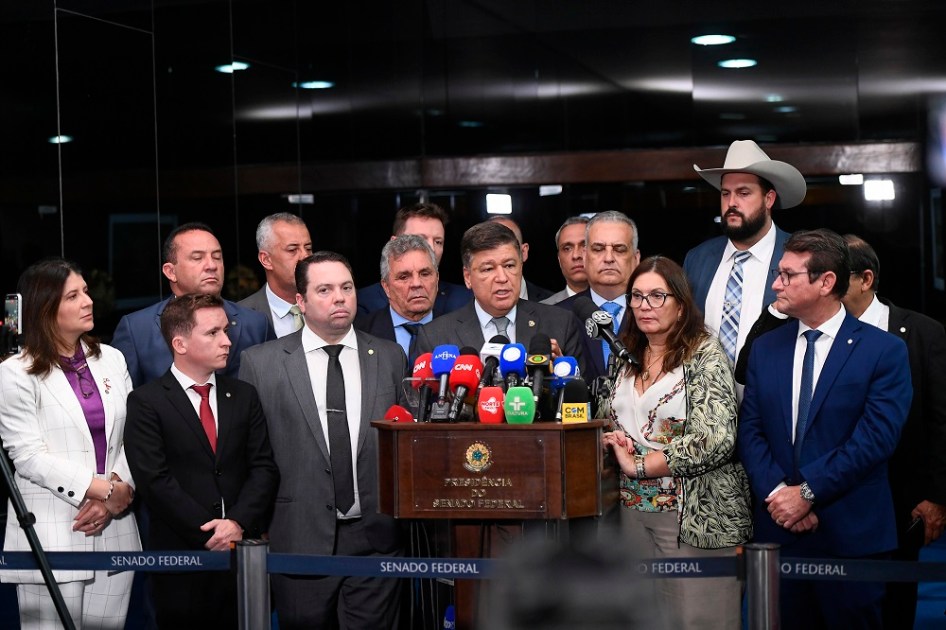 Em entrevista coletiva, o senador Carlos Viana (Podemos-MG), presidente da CPMI do INSS, e o deputado Alfredo Gaspar (União-AL), relator do colegiado, detalham como será os trabalhos