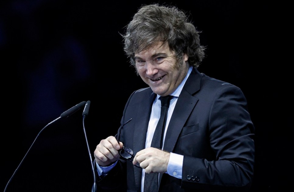 O presidente da Argentina, Javier Milei