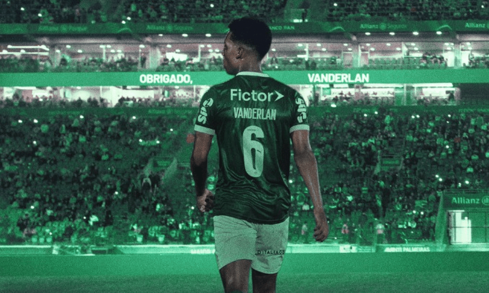 Palmeiras anuncia saída de Vanderlan para o RB Bragantino