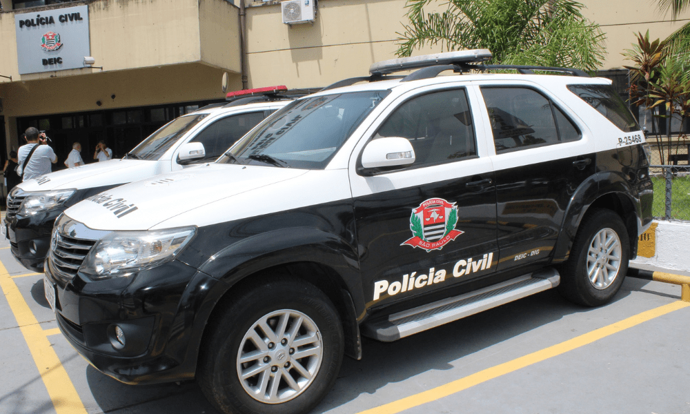 Viaturas da Polícia Civil de São Paulo