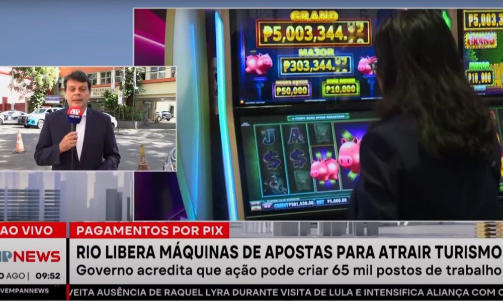 Rio de Janeiro libera máquinas de apostas para impulsionar o turismo